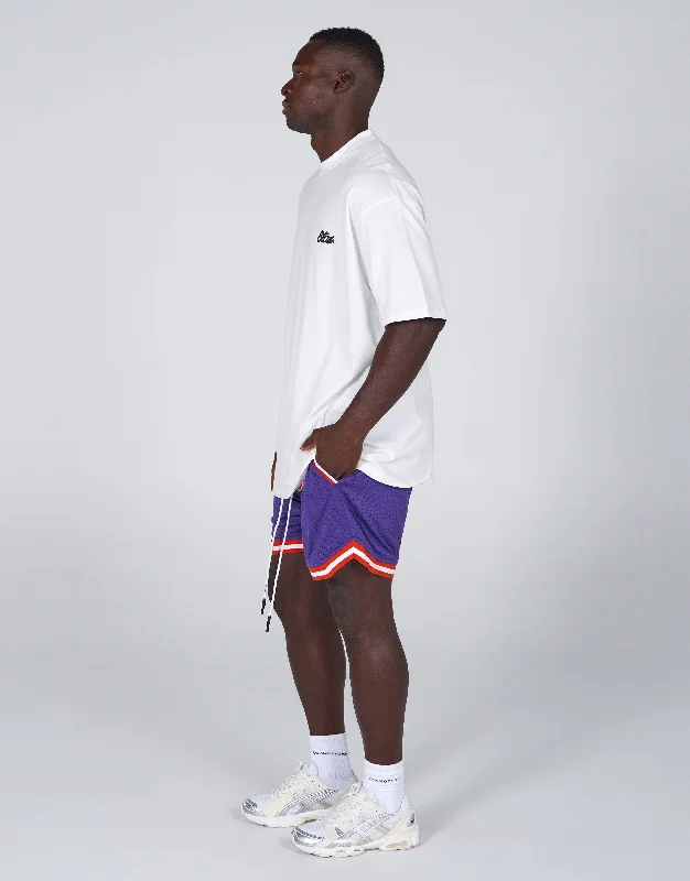 Court Drip Basketball Shorts - NYU