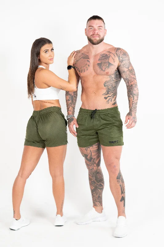 Relentless | Men's Gym Shorts | Khaki