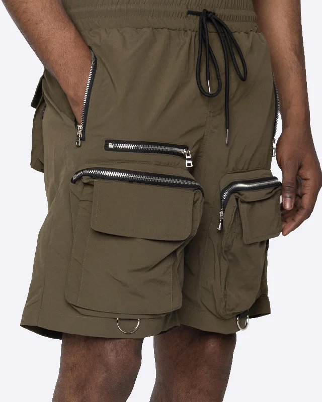 EPTM C4 SHORTS-OLIVE