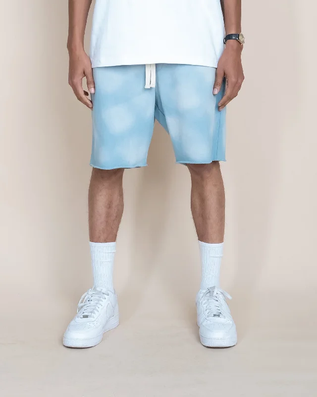 EPTM SUN FADED SHORTS - SKY BLUE