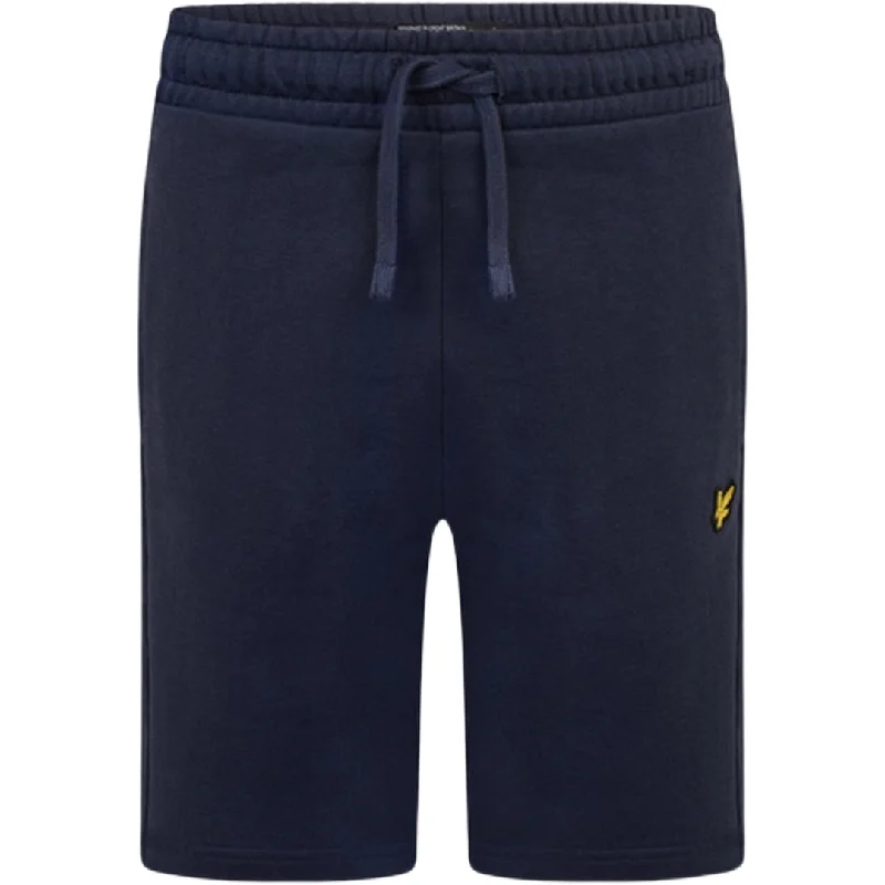 Lyle Scott Plain Dark Navy Sweat Shorts