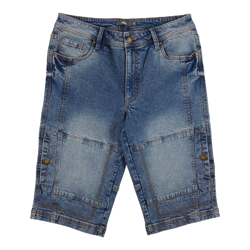 Mountain Ridge Men's Long Denim Shorts