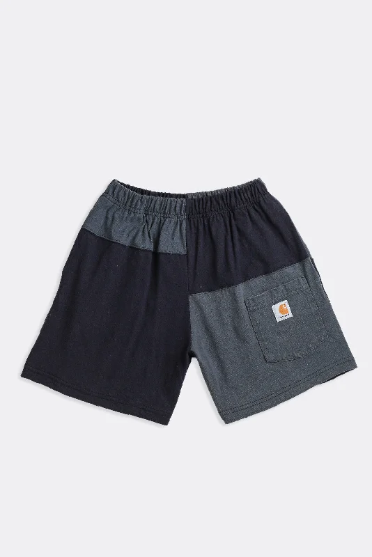 Unisex Rework Carhartt Patchwork Tee Shorts - XS, S, M, L, XL