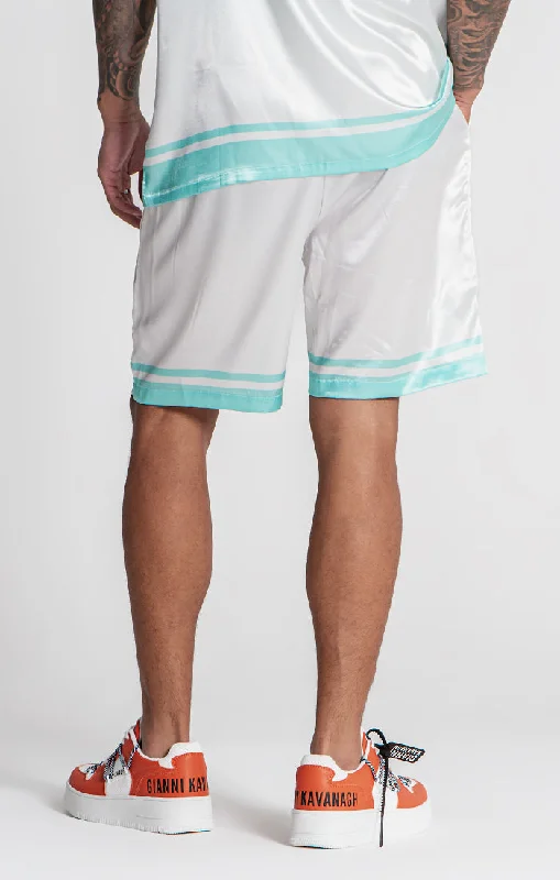 Green Tropicana Shorts