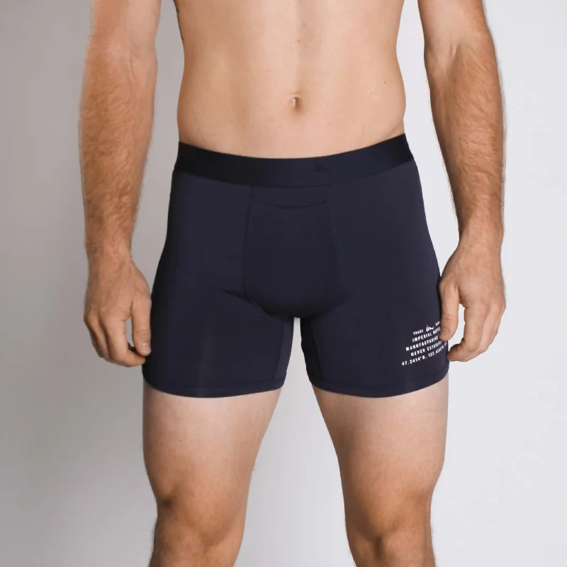 Mode Boxer Brief 3.5"" Navy