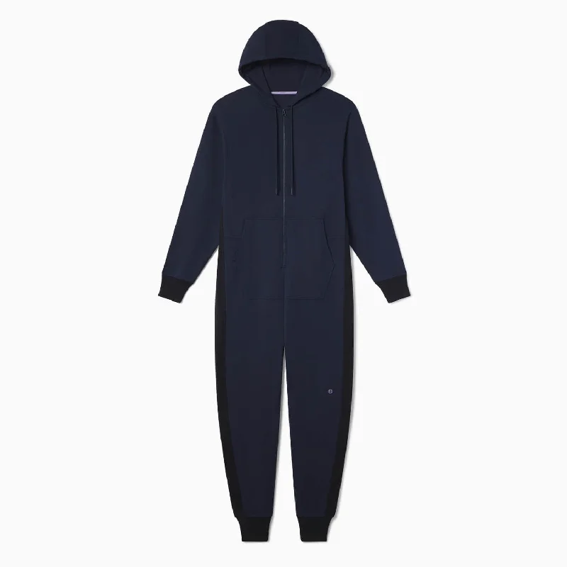 Navy/Black Flight Suit Onesie